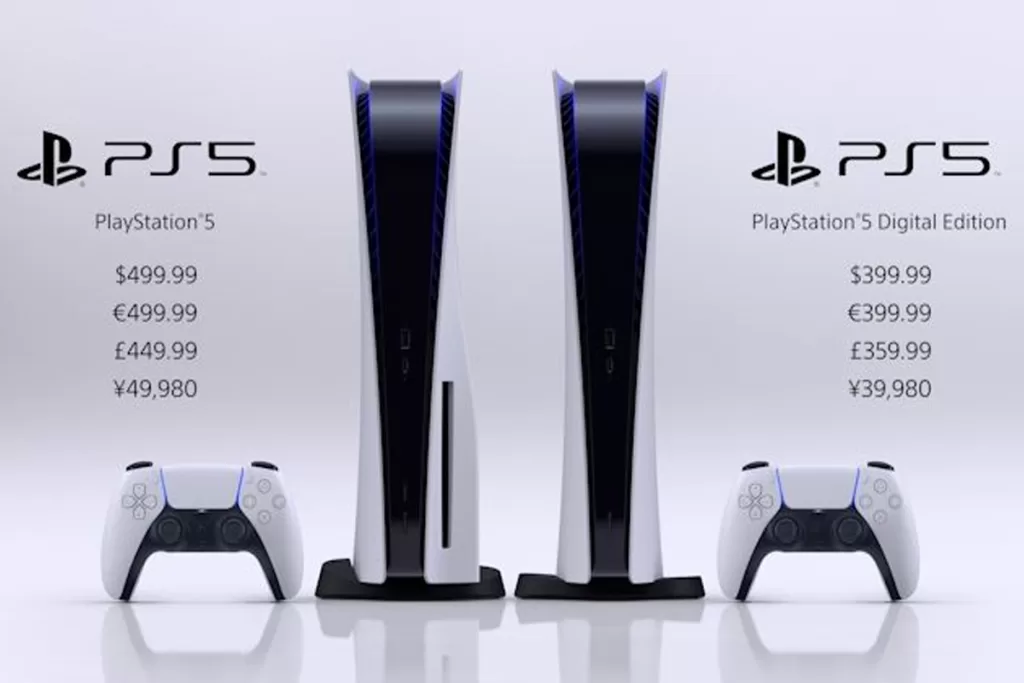 Playstation 5 Digital vs Disc Prices

