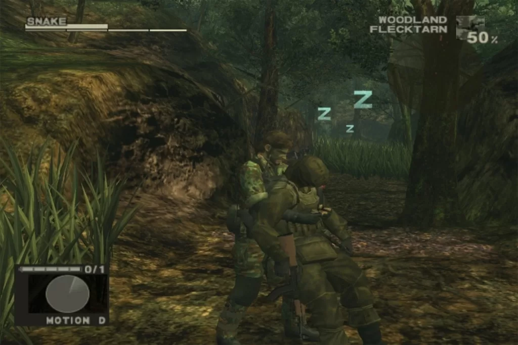 Metal Gear Solid 3 Gameplay